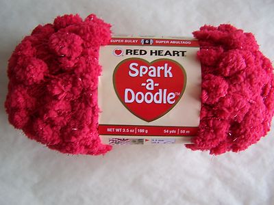 Red Heart Spark-A-Doodle Yarn 1 Skein
