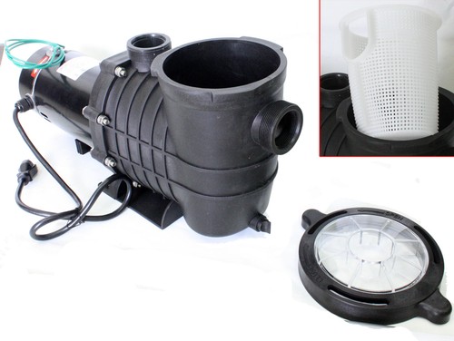 115/230V 1.5 HP 1100W Inground Above Ground Swimming Pools Water Pump w/Strainer