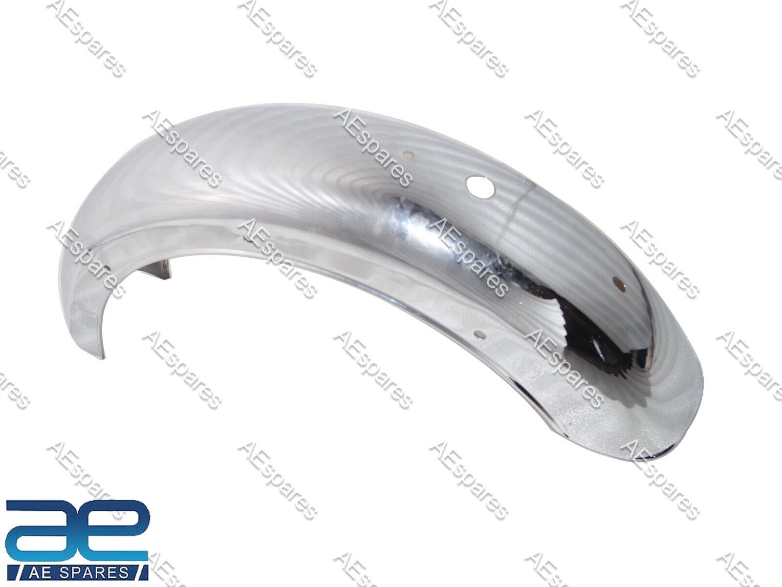 Front & Rear Mudguard Fender Steel Chrome Set For Royal Enfield Classic 350  