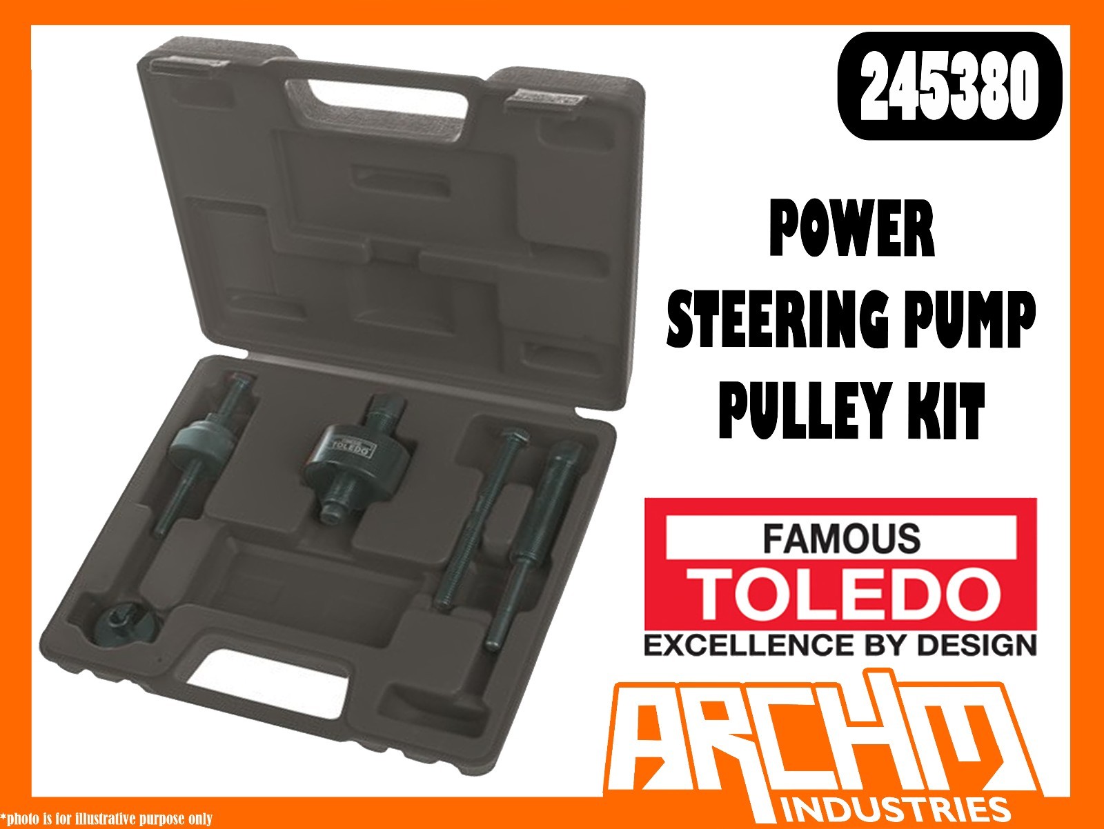 F.Nao　0507 TOLEDO 245380 - POWER STEERING PUMP PULLEY KIT - REMOVAL