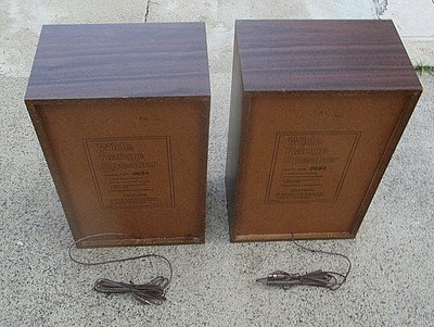 Vintage Sound Design Speakers Rare Soundesign 0624 Speakers Nice!