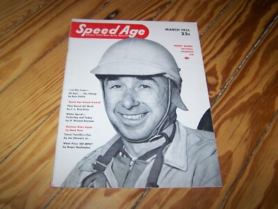 Vintage  Speed Age  Magazine March 1951
