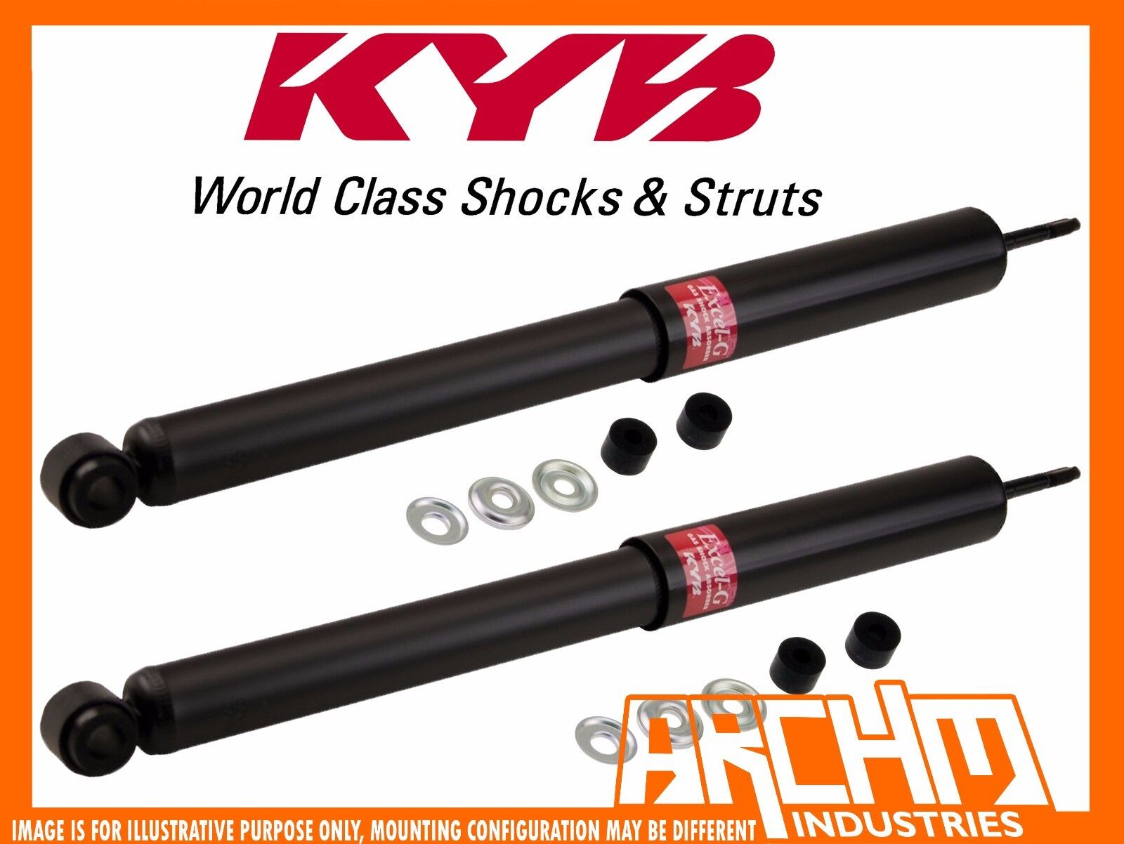 REAR KYB SHOCK ABSORBERS FOR TOYOTA PRADO 07/1996-02/2003 | eBay REAR KYB SHOCK ABSORBERS FOR TOYOTA PRADO 07/1996-02/2003 | eBay