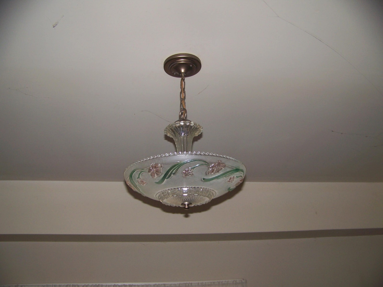 COLORFUL ART DECO CEILING LIGHT