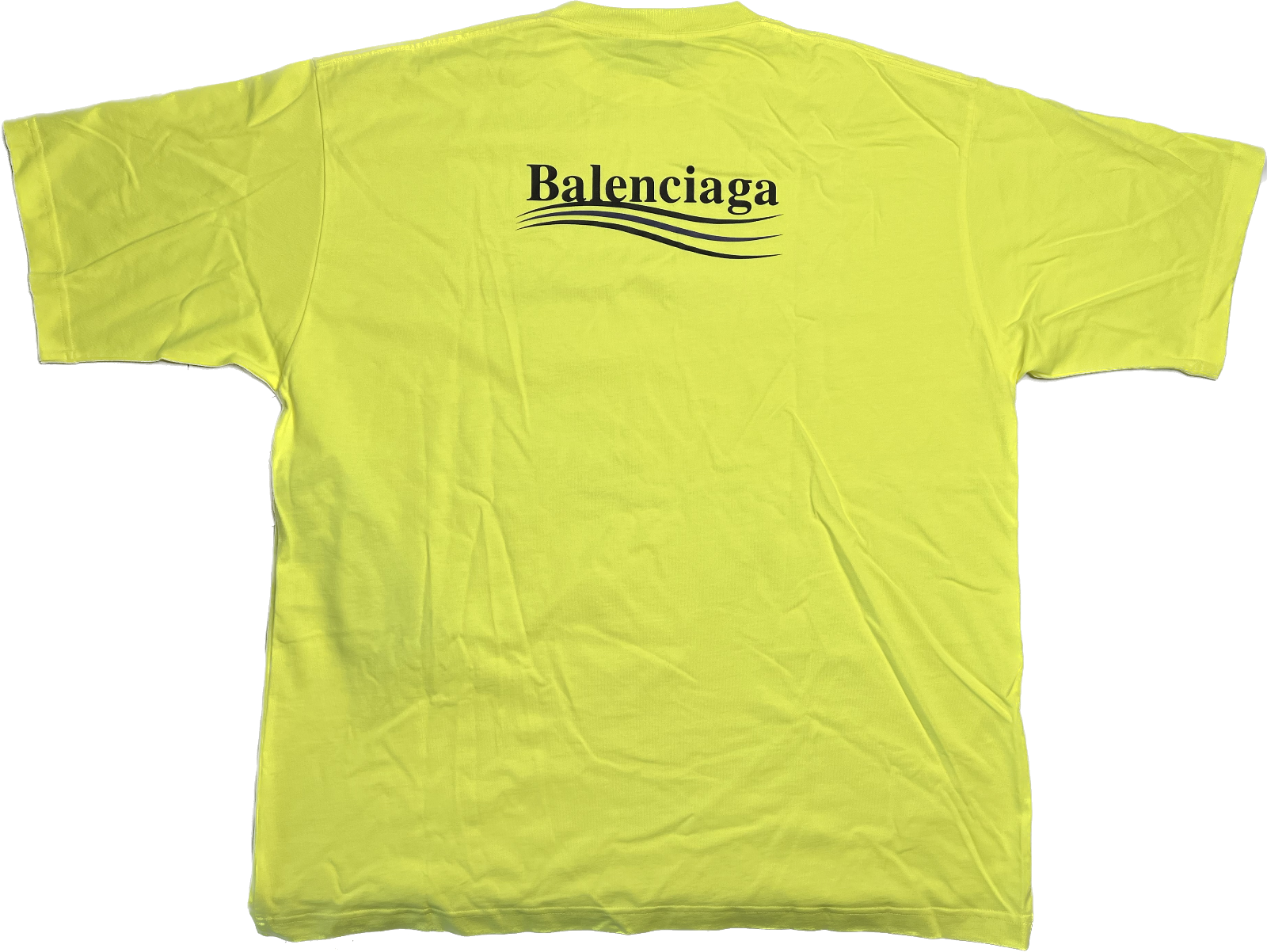 Balenciaga Tシャツ ロゴ刺繍 Political Campaign Balenciaga Men's Political Campaign Logo T-Shirt | Neiman Marcus