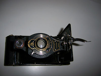 Vintage Antique EKC Kodak No 2-A Folding Premo CAMERA Patented USA Jan 1910 1913