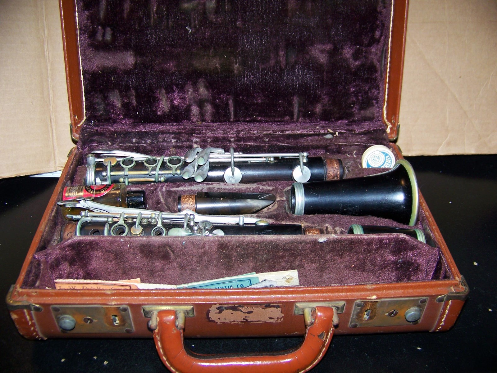Vintage Monarch Plus 10 Clarinet With Hard Shell Case