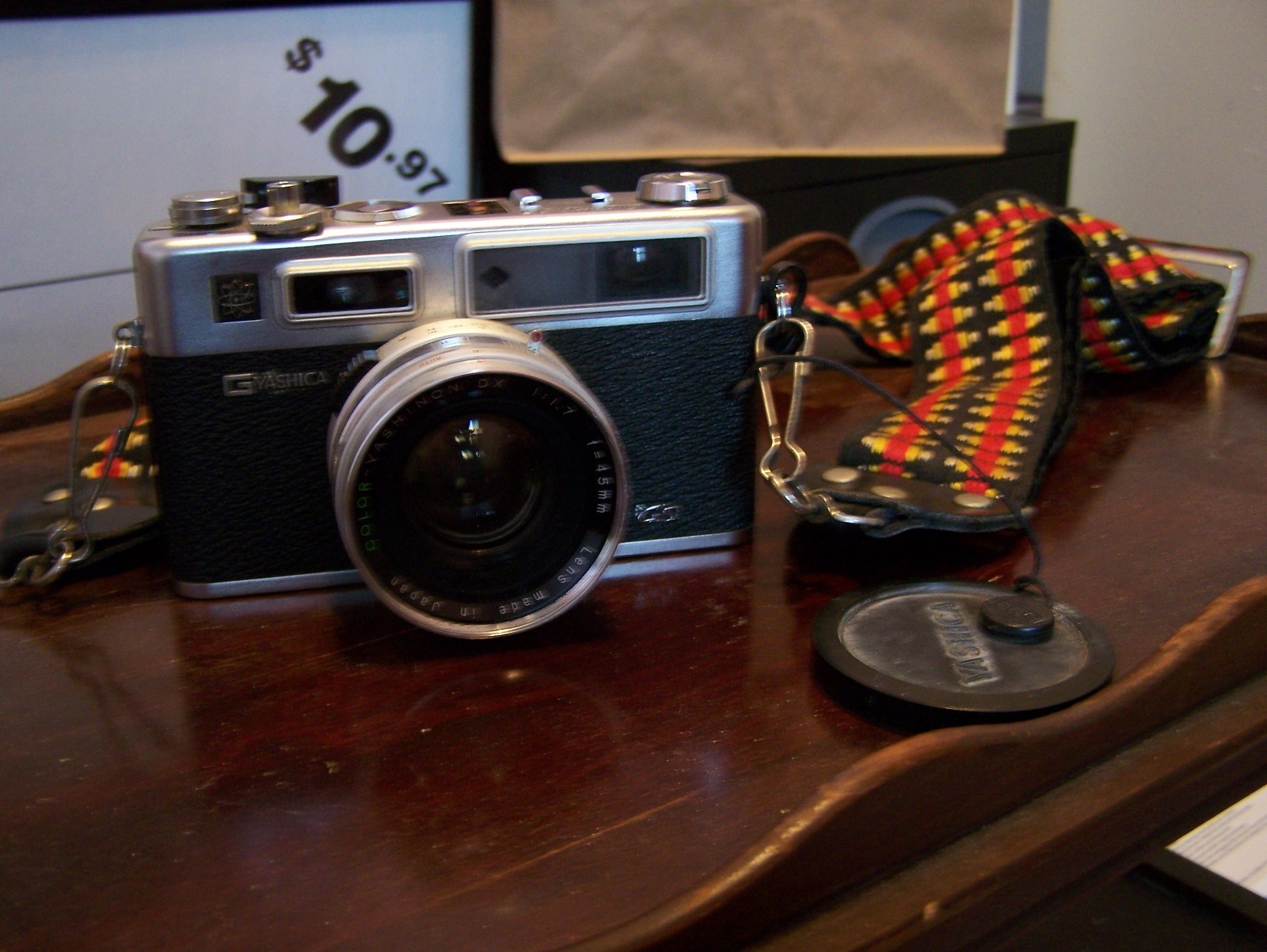 Vintage Rare Electra Yashica 35mm Camera w/Case and 2 Extra Lens - NICE SET