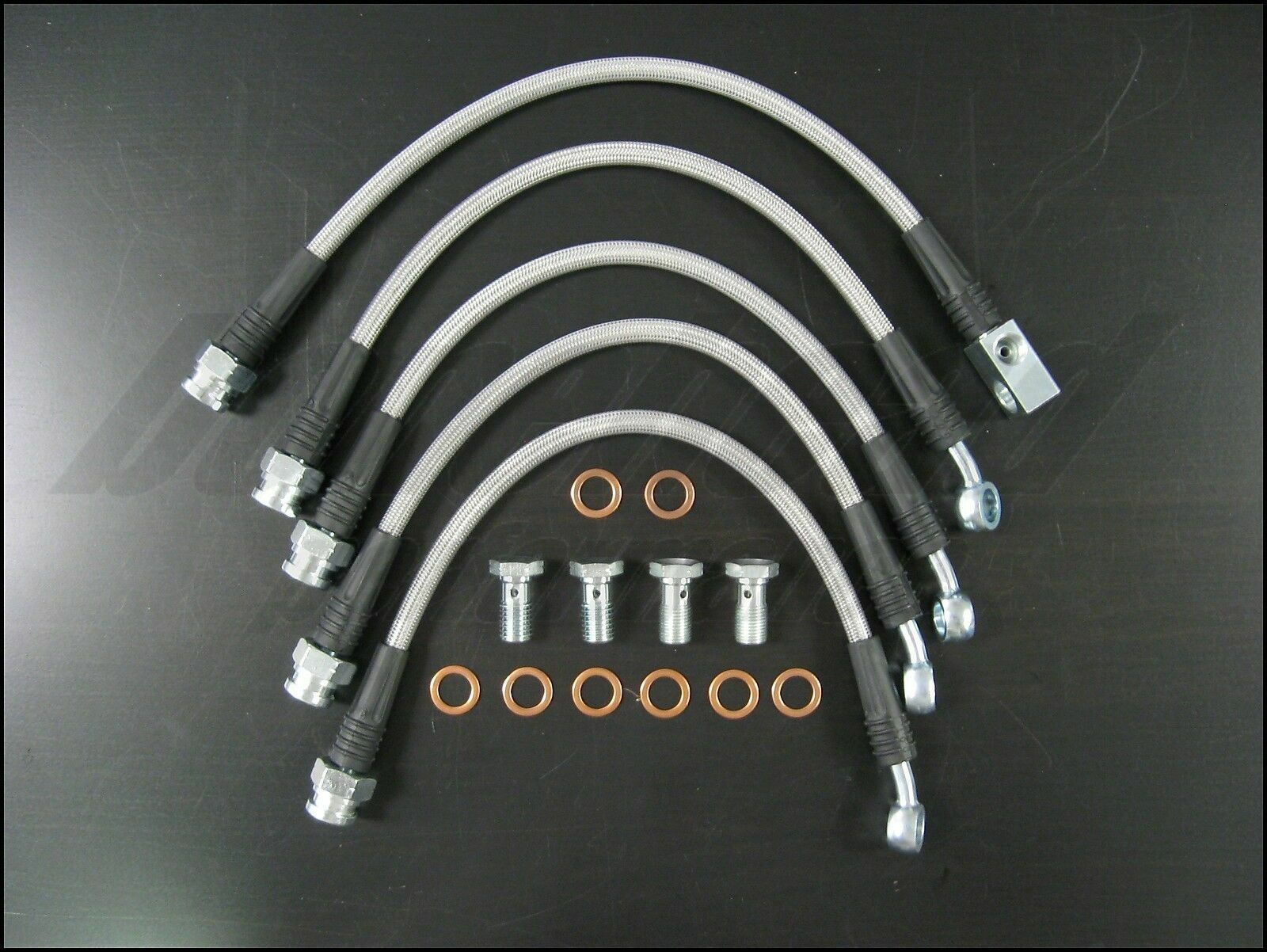 Techna-Fit Stainless Steel Braided Brake Lines 1994-1996 Chevrolet