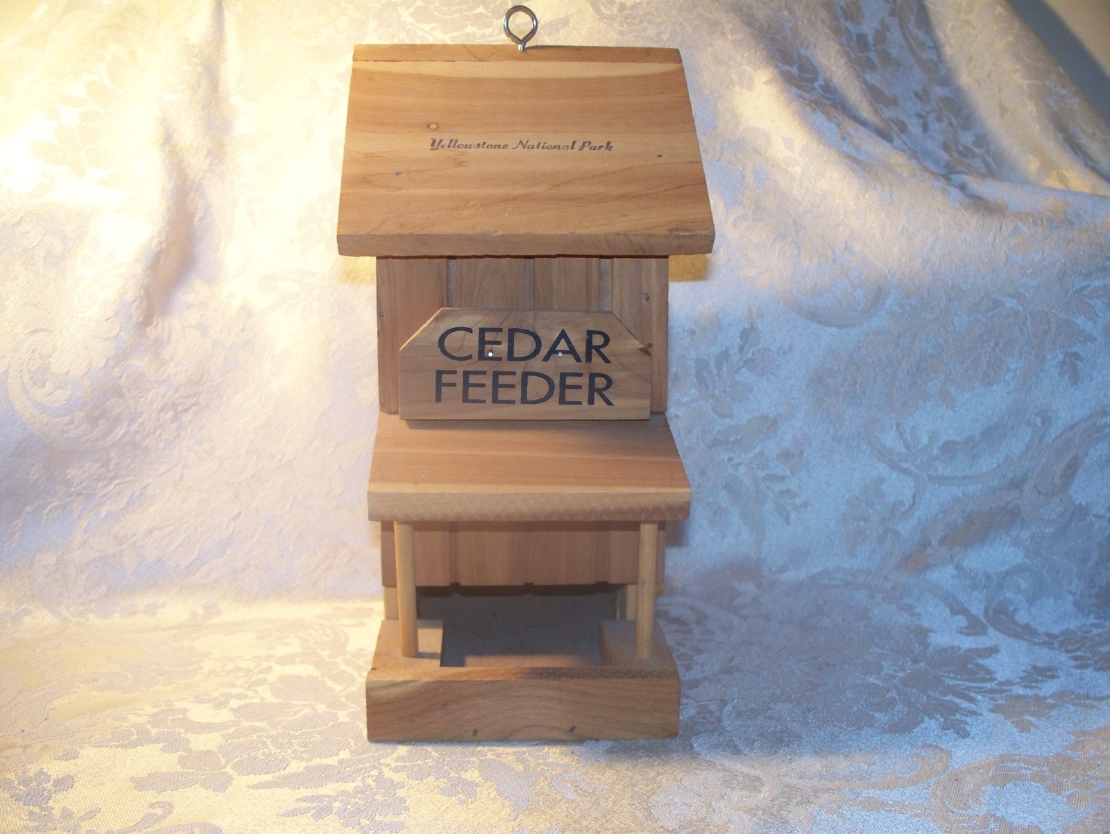 Cedar Feeder Bird Feeder Yellowstone National Park