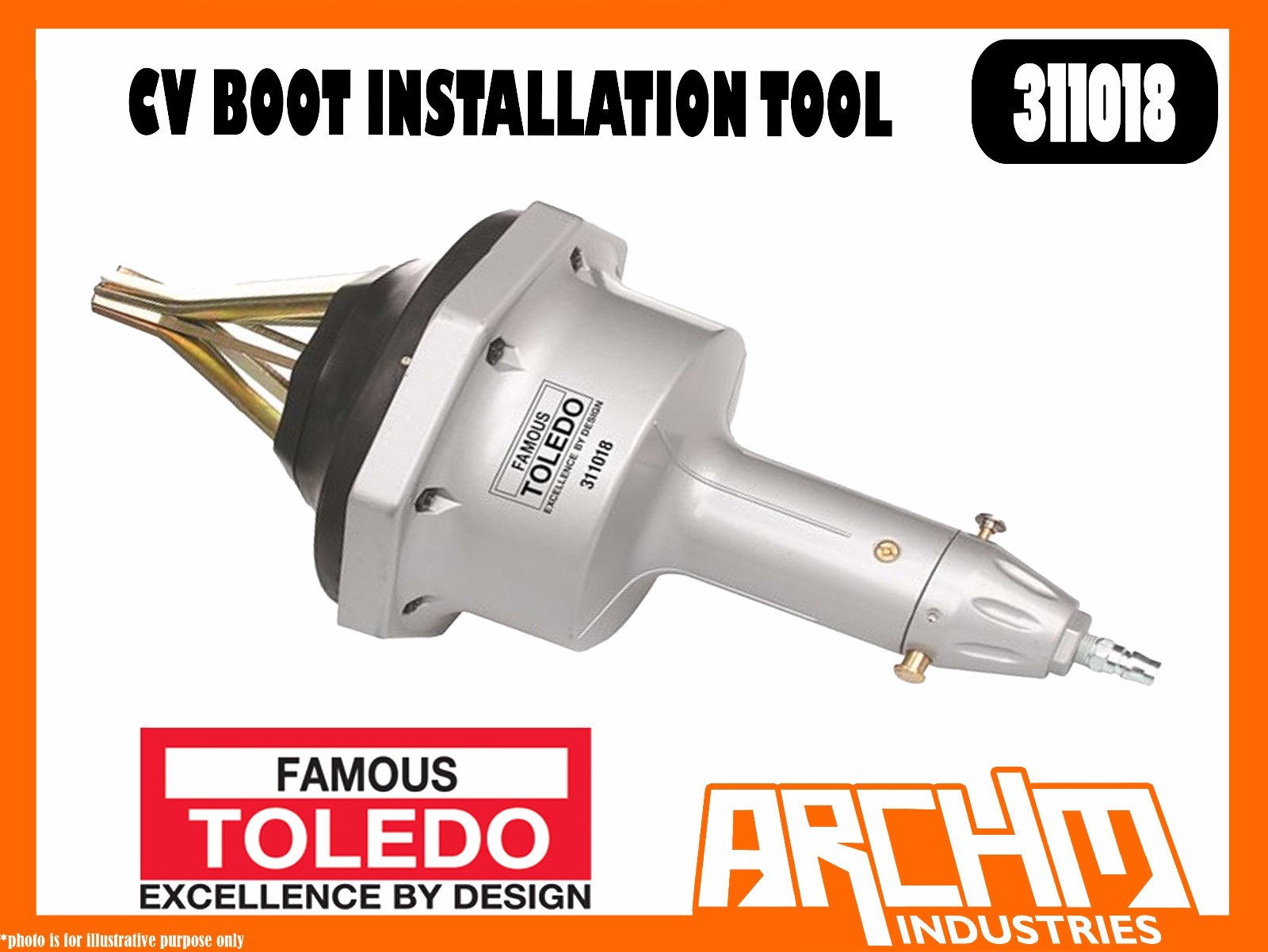 mio⭐︎ TOLEDO 311018 - CV BOOT INSTALLATION TOOL - JOINT SHAFT