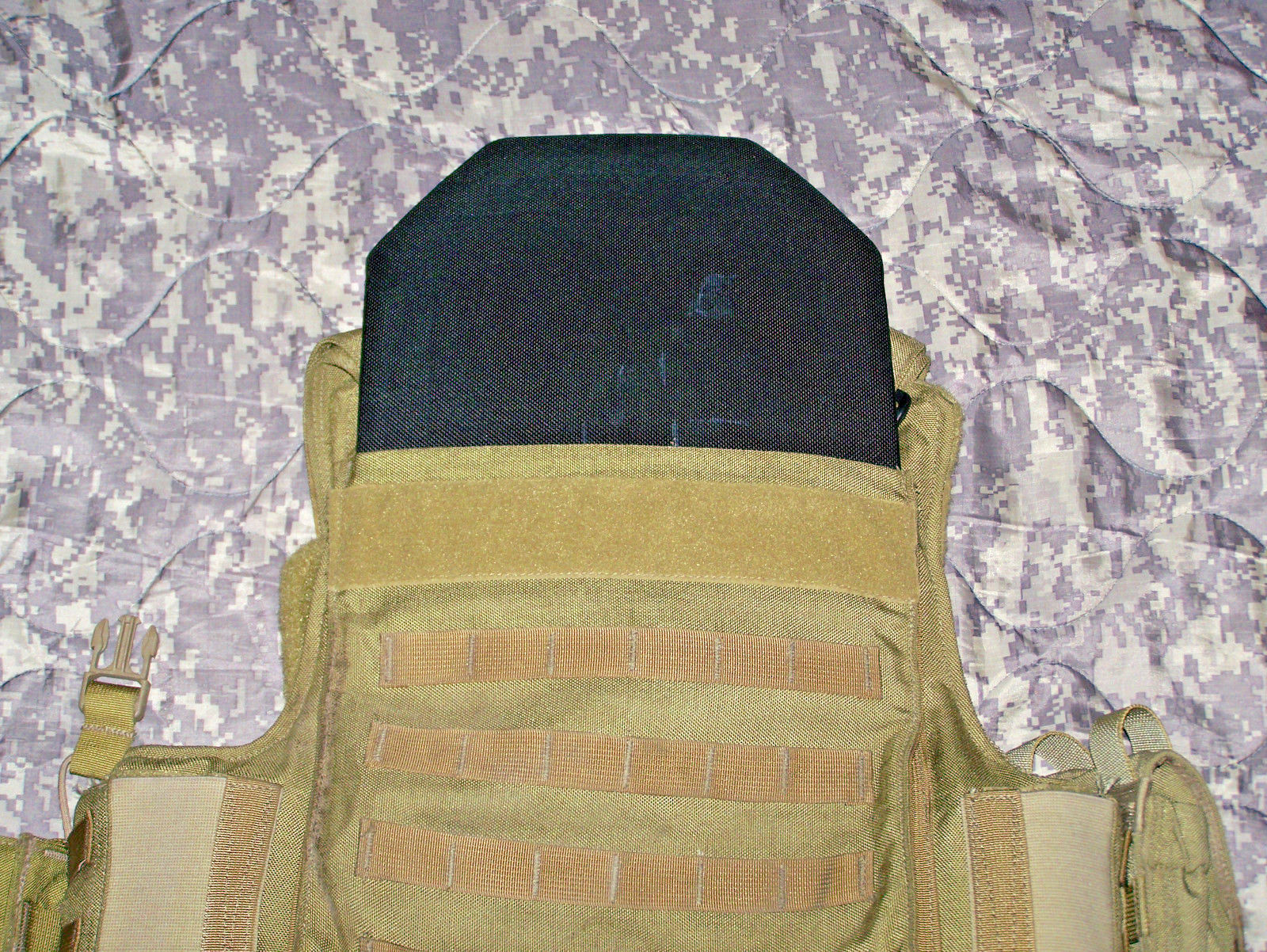 Protech Ballistic Plate Carrier/Vest W/ IIIa and Plate Armor