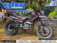 2021 Keeway TX 125 Motard (7k Miles) Black Widow Exhaust with 12 Months MOT
