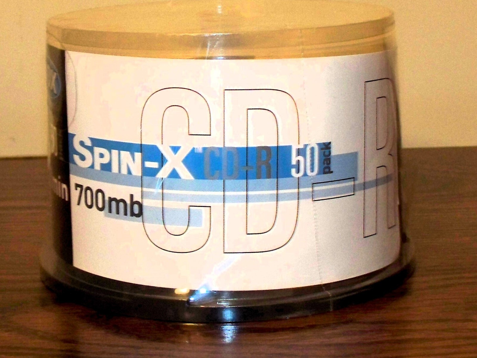 SPIN-X CD-R 50 PACK 700MB 80MIN 40X RECORDABLE BLANK MEDIA