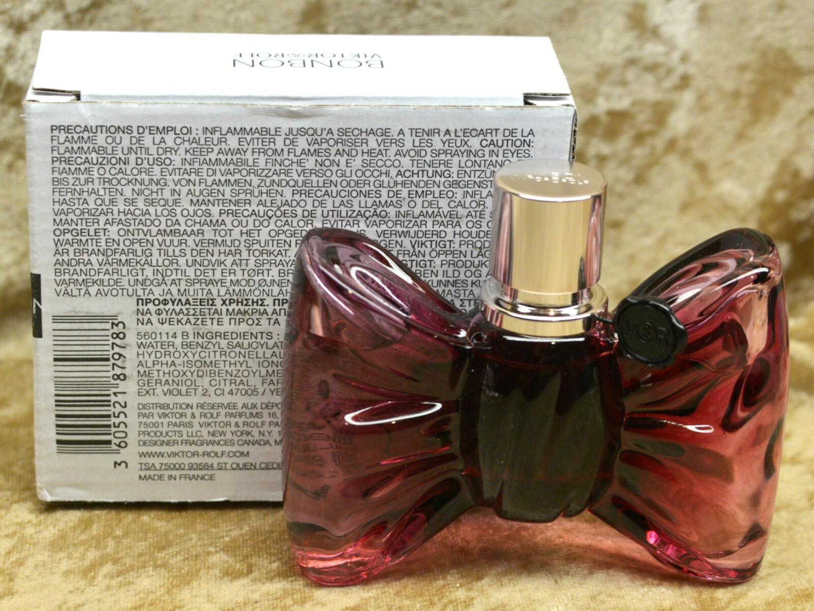 BONBON VIKTOR&ROLF EAU DE PARFUM SPRAY 1.7 OZ. 50 ML TESTER WITH CAP