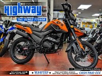 2023 MGB ATX 125 E5 Adventure Motorcycle with 12 Months MOT