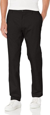 

Брюки Dockers Signature Khaki Lux из хлопка стрейч, черные, 34 Ш x 32 Д, Черный, 67976-0006