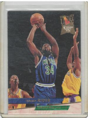 Isaiah Rider 1993-94 Ultra #292 RC Minnesota Timberwolves