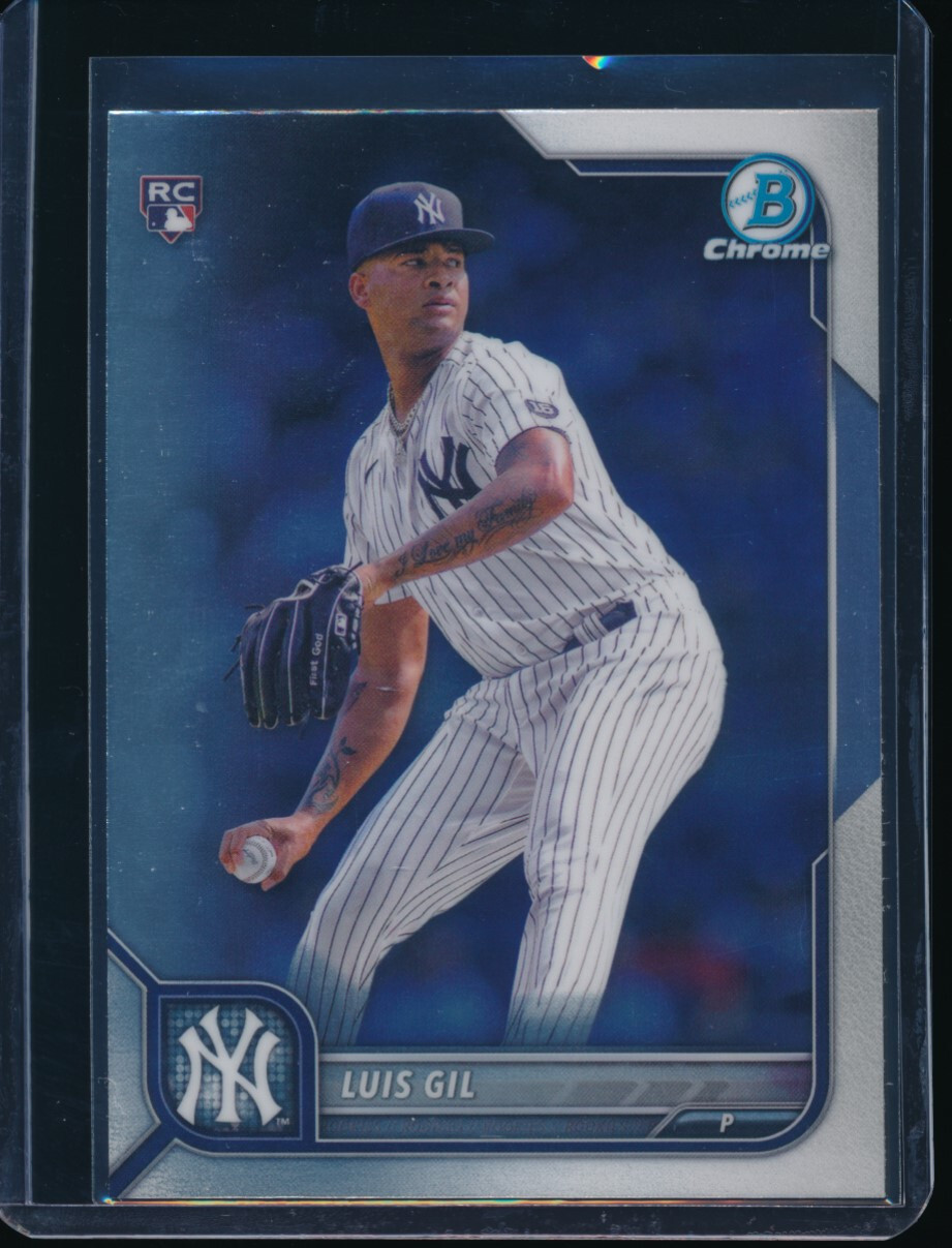 その他 bowman Luis Gil Amazon.com: 2022 Bowman Baseball #72 Luis Gil RC Rookie New