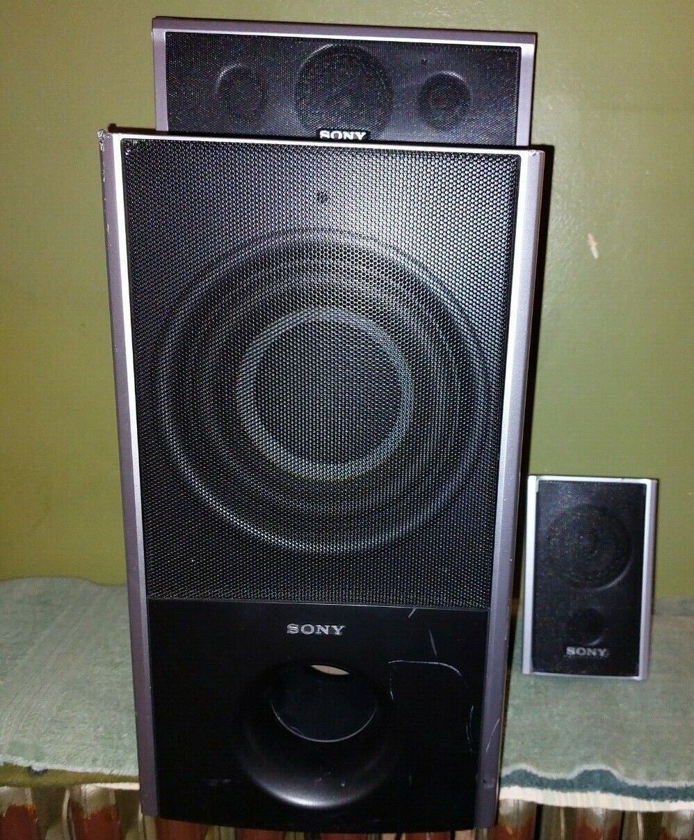 Sony SS-WS82 Passive Subwoofer Speaker + SS-CT80 + SS-TS80 Sony SS-WS82 Passive Subwoofer Speaker + SS-CT80 + SS-TS80
