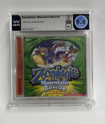 Zoombinis: Mountain Rescue New Sealed Wata Graded The Learning Company Pc Game