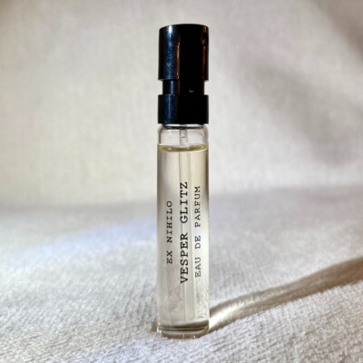 Ex Nihilo Vesper Glitz Eau de Parfum EDP Sample Spray .06oz, 2ml New without Box