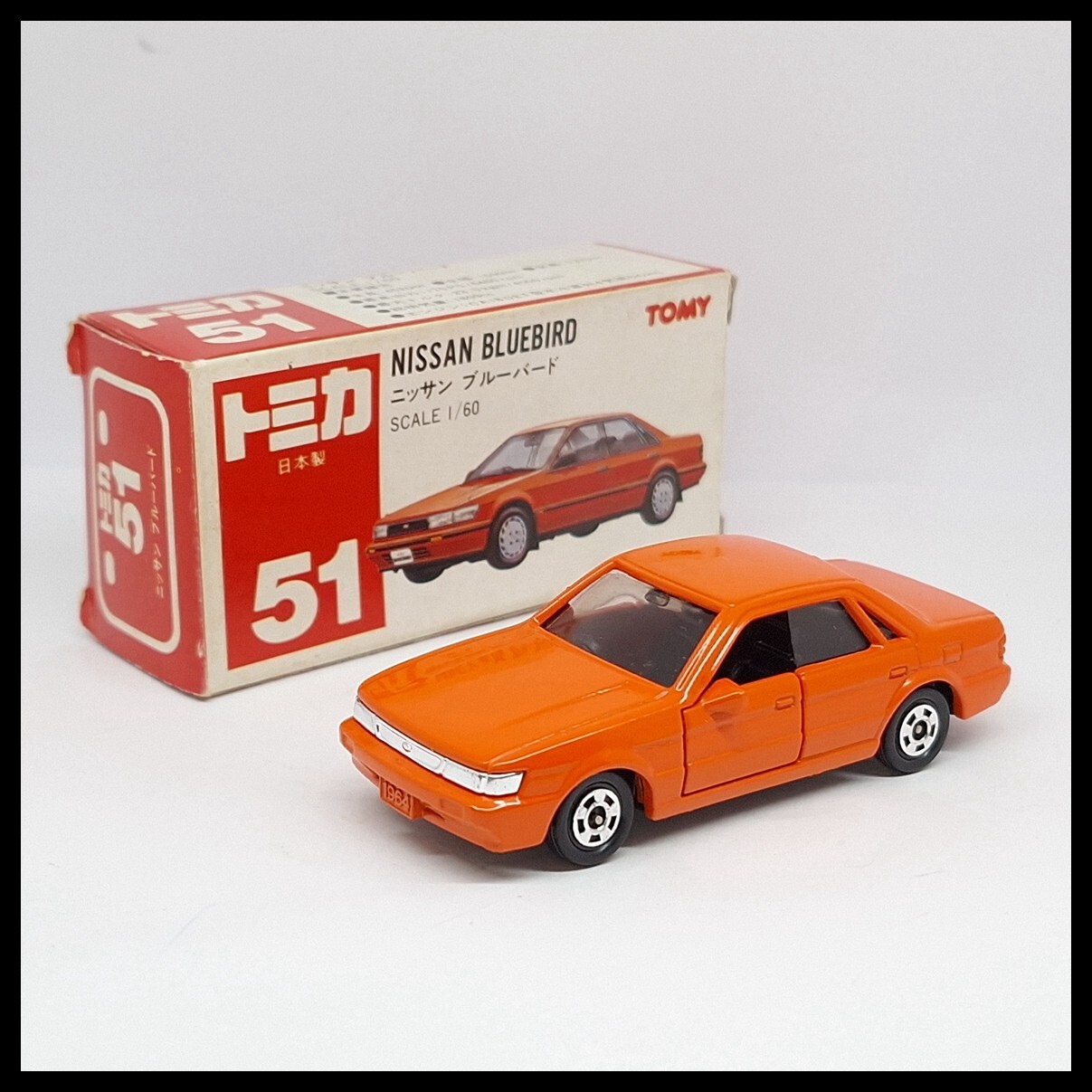 トミカ Nissan Bluebird オレンジ TOMICA 51 NISSAN BLUEBIRD 1/60 TOMY MADE IN JAPAN New | eBay