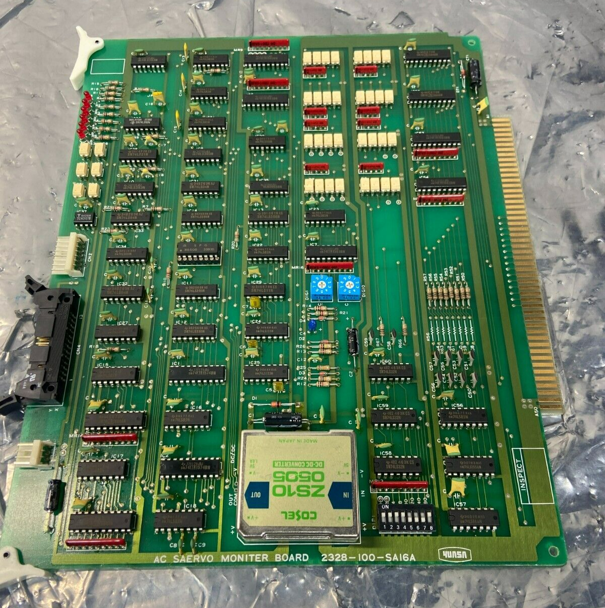 YUASA 2328-100-SA16A AC SAERVO MONITER BOARD, 113461