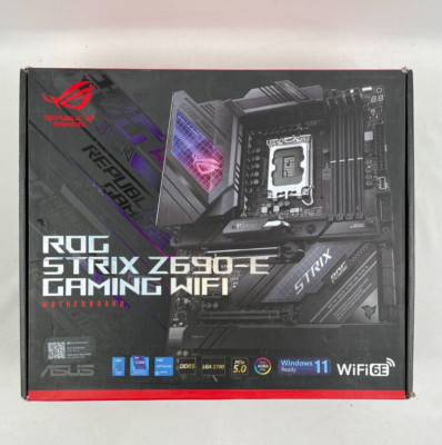 ASUS ROG Strix Z690-E Gaming WiFi LGA 1700 ATX Intel Motherboard (Please Read)
