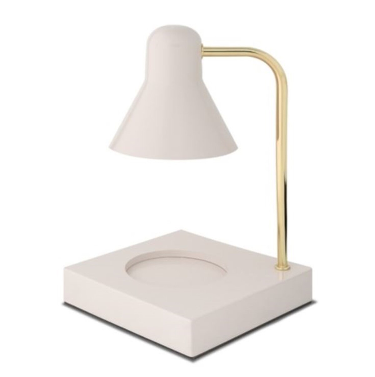 Memory Lane Candle Warmer Electric Halogen Lamp Stand CMC Oldlace Gold 220V