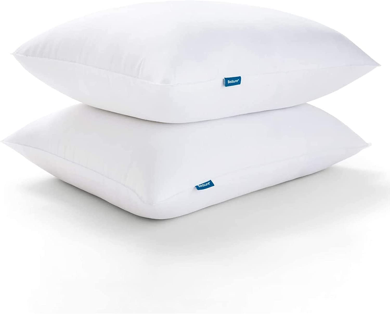 Queen Size Set Of 2, Firm Queen Bed Pillows For Sleeping Ho