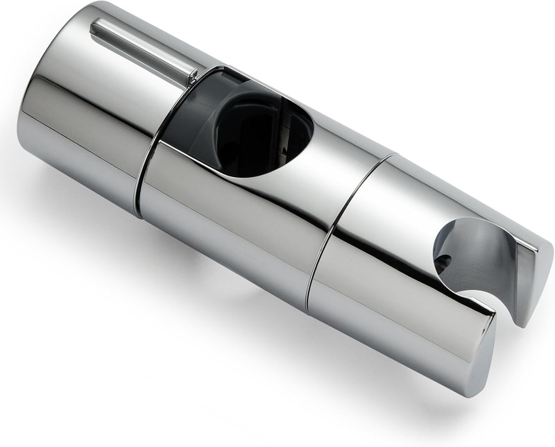 Shower Head Holder for Slide Bar, Adjustable 19-25 Mm Diameter, Chrome