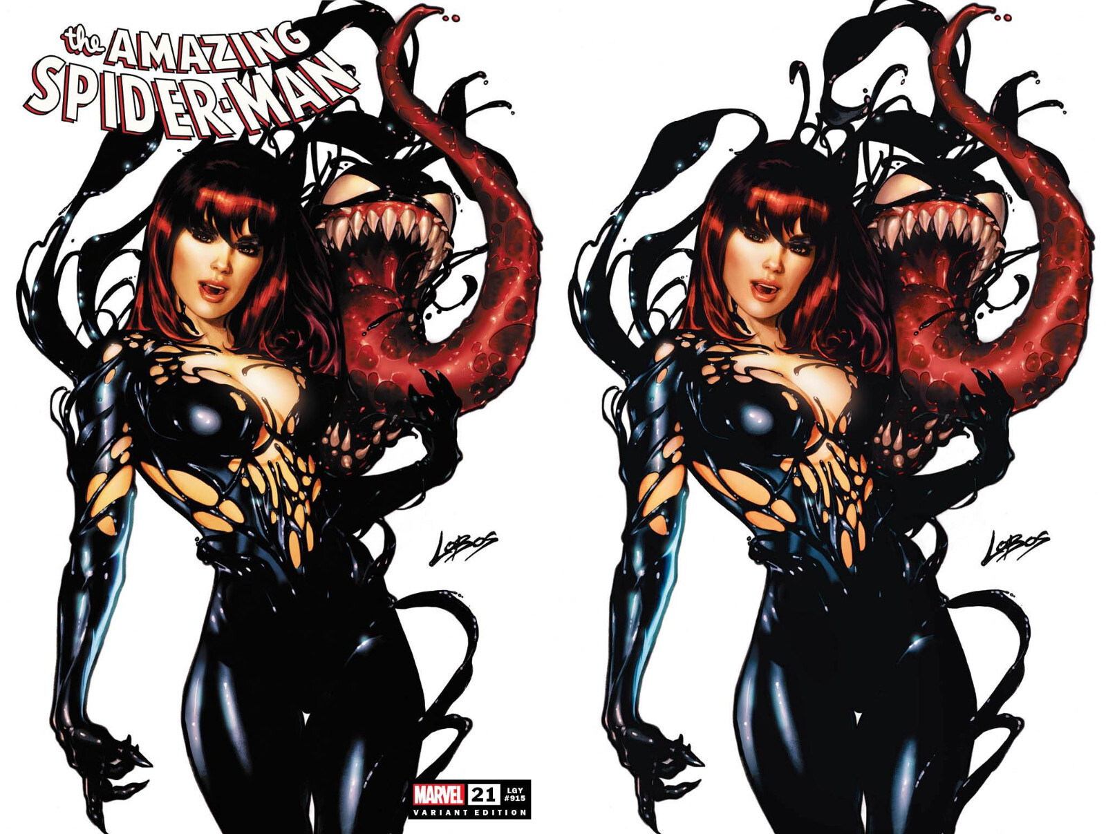 AMAZING SPIDER-MAN #21 (LOBOS EXCLUSIVE TRADE/VIRGIN VENOM
