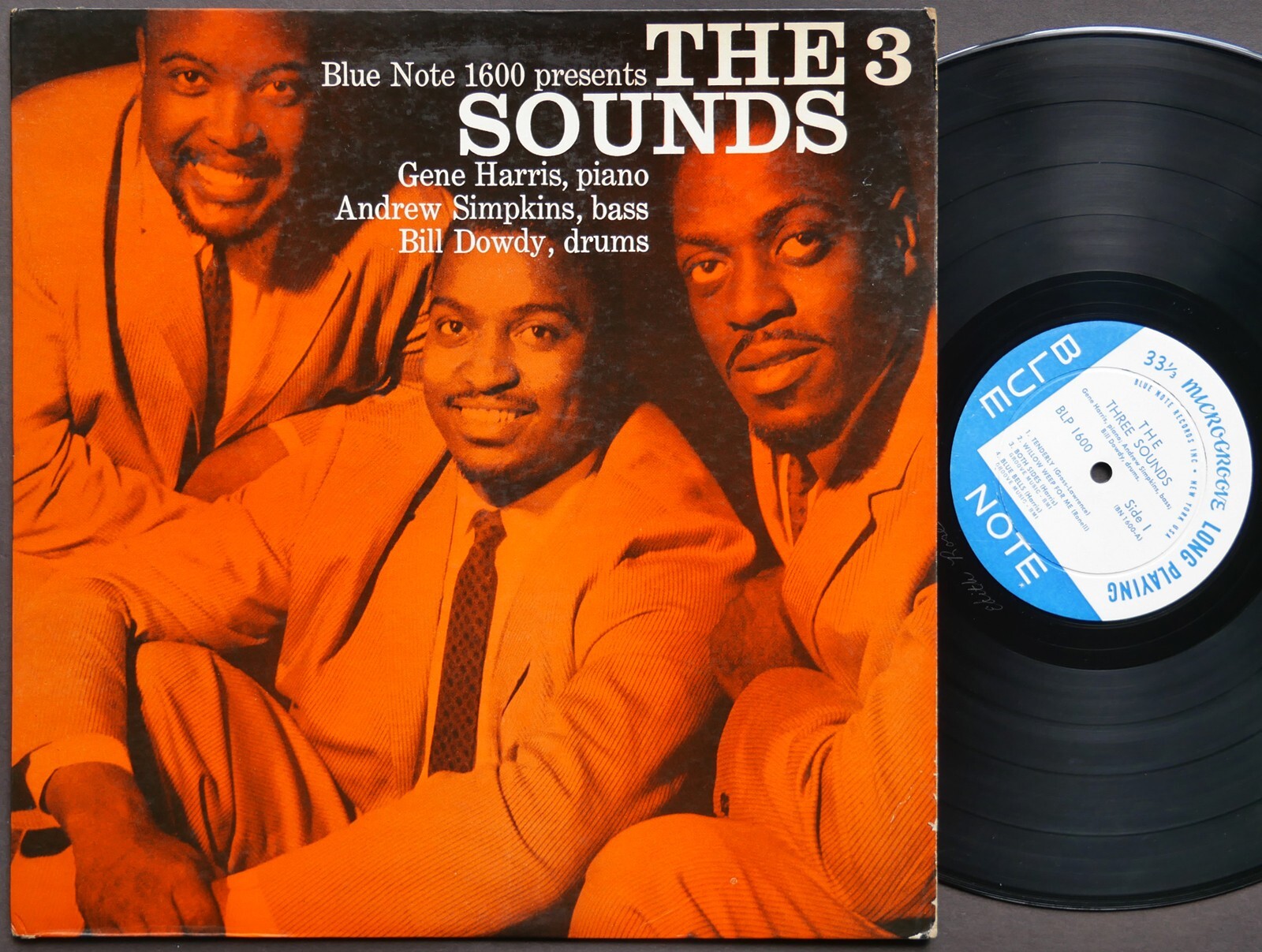 洋楽 Gene Harris 3 Three Sounds BLUE NOTE Gene Harris : 3 Sounds (LP, Vinyl record album) -- Dusty