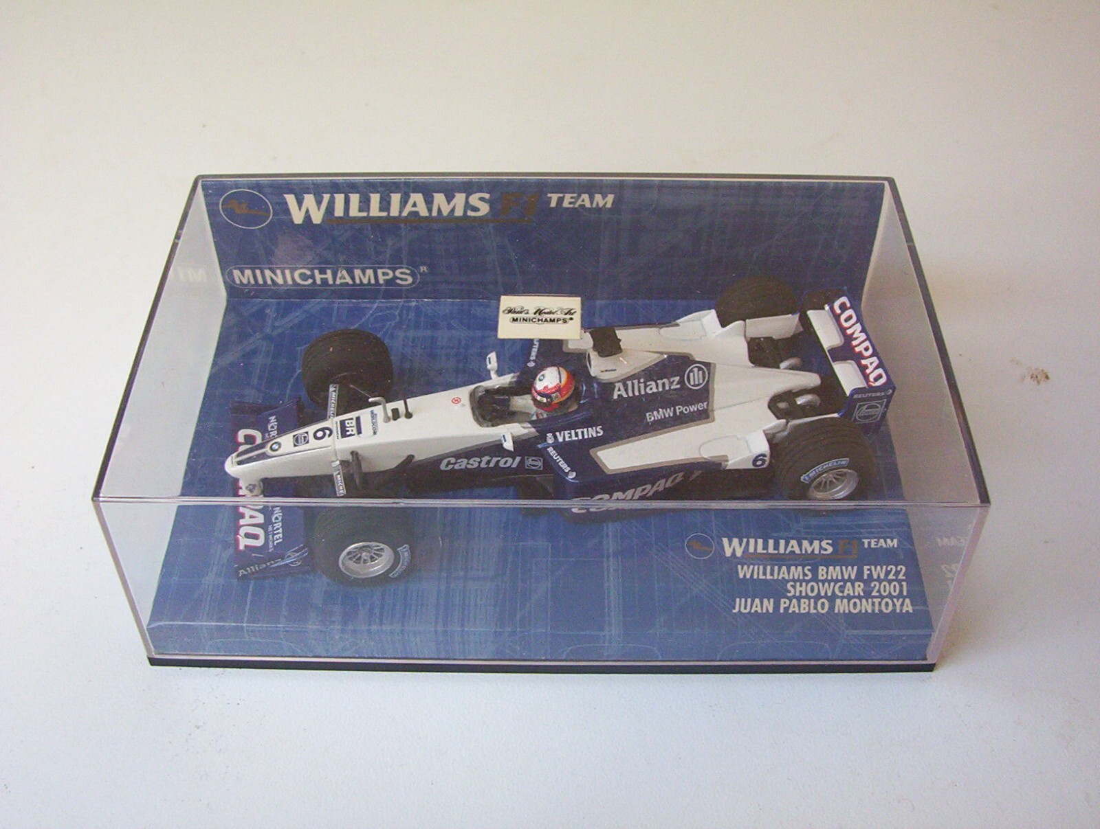 1/43 minichamps WilliamsFW25 モントーヤ Minichamps 400030004 WILLIAMS F1 BMW FW25 R. SCHUMACHER 2003