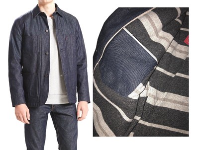 levis white oak cone denim jacket