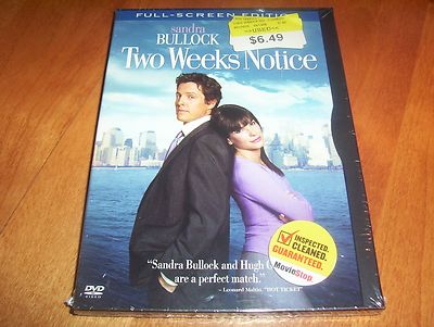 TWO WEEKS NOTICE Sandra Bullock Hugh Grant Alicia Witt Full
