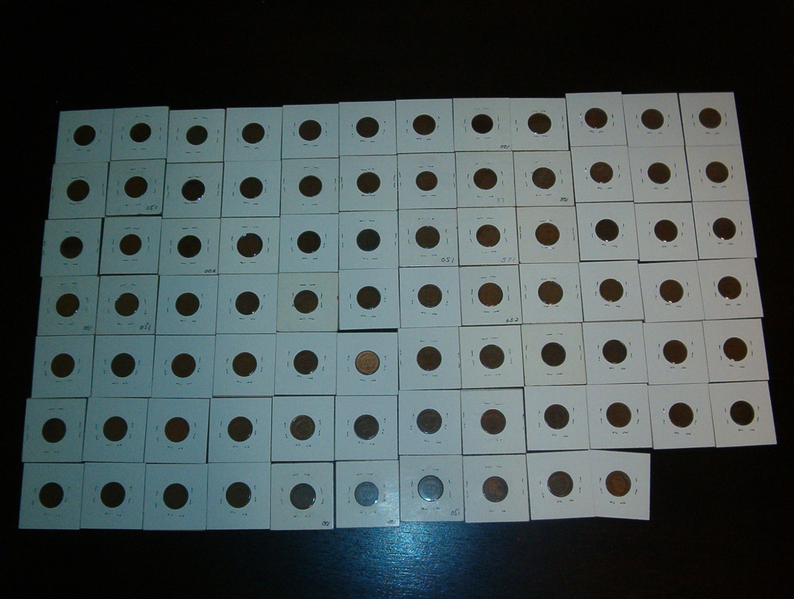 125  Indian Head Pennies