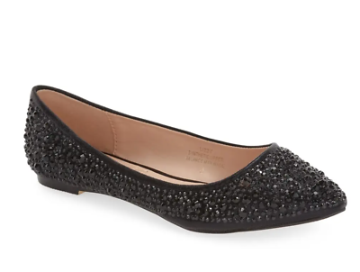 Lauren lorraine lizzy embellished clearance flat