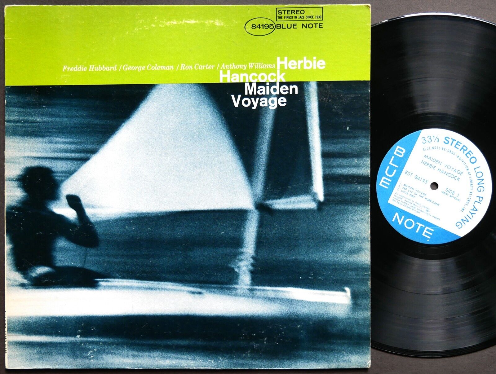 HERBIE HANCOCK Maiden Voyage LP BLUE NOTE 84195 US 1966 LIBERTY Freddie Hubbard HERBIE HANCOCK Maiden Voyage LP BLUE NOTE 84195 US 1966 LIBERTY Freddie Hubbard