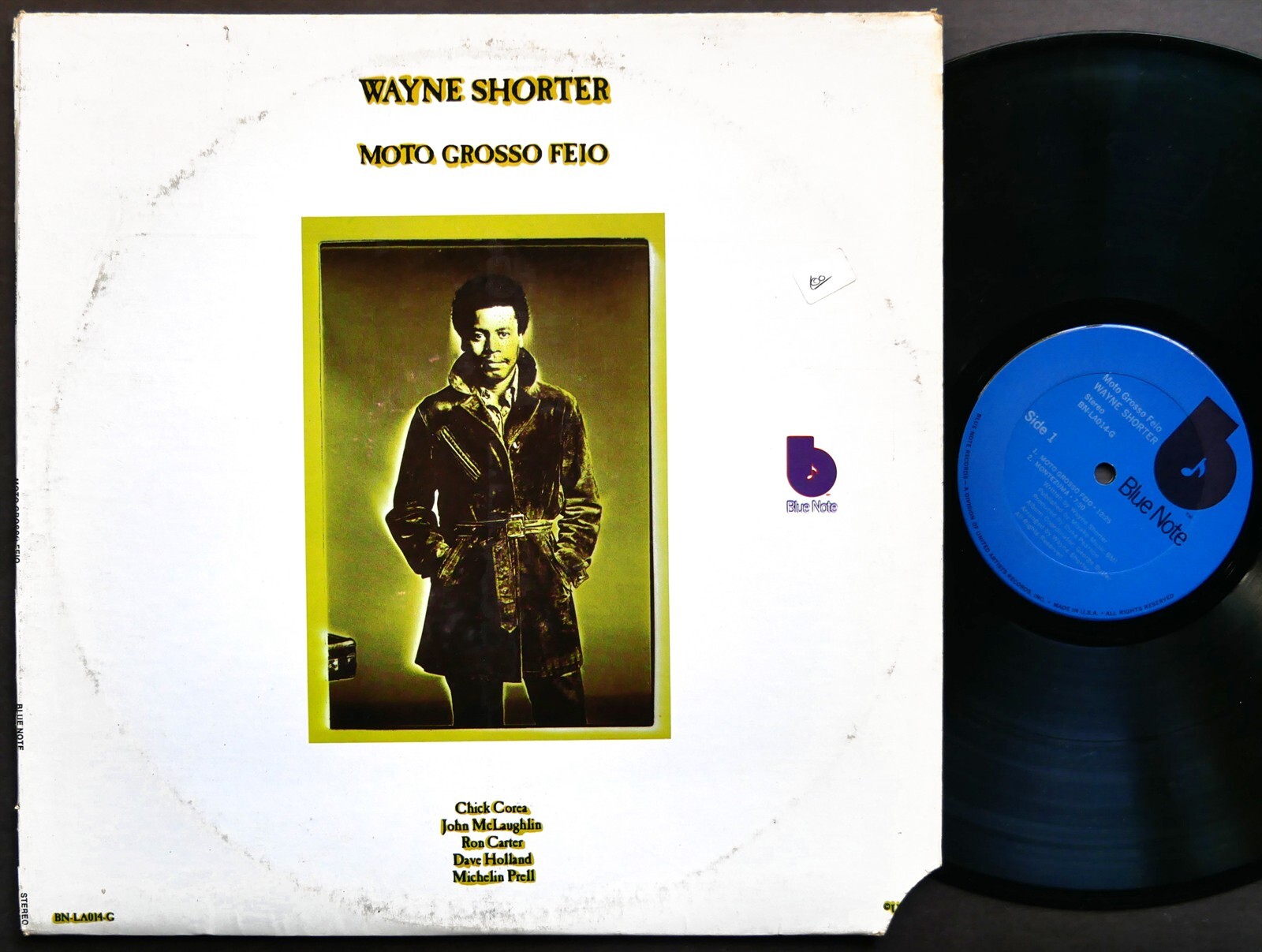 WAYNE SHORTER Moto Grosso Feio LP BLUE NOTE BN-LA014-G Chick WAYNE SHORTER Moto Grosso Feio LP BLUE NOTE BN-LA014-G Chick