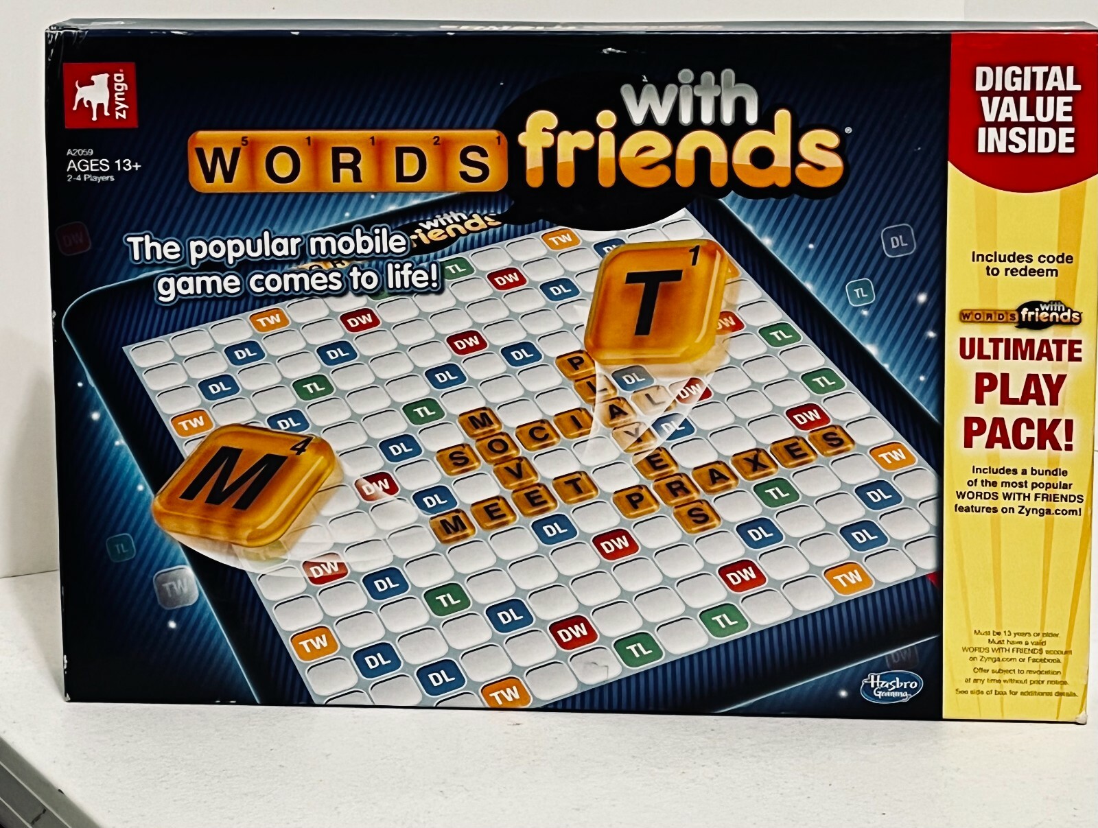 Words with Friends Board Game by Hasbro 100% Complete | eBay
