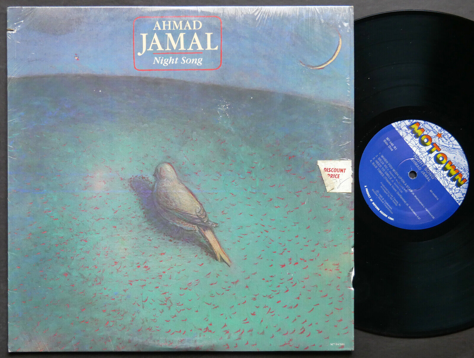 AHMAD JAMAL Night Song LP MOTOWN M7-945R1 US 1980 Soul Jazz AHMAD JAMAL Night Song LP MOTOWN M7-945R1 US 1980 Soul Jazz