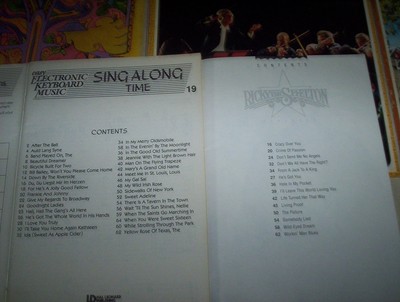 Nashville Best Ricky Van Shelton & Chord Organ & Country Songs 7 Music Books Lot