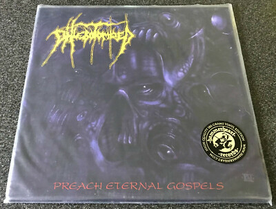 PHLEBOTOMIZED-PREACH ETERNAL GOSPELS-2015 LP-PURPLE VINYL-LIMITED TO 100-NEW