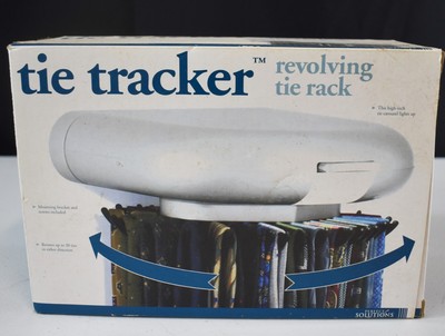 Revolving Neck Tie Tracker Tie Rack New in Box