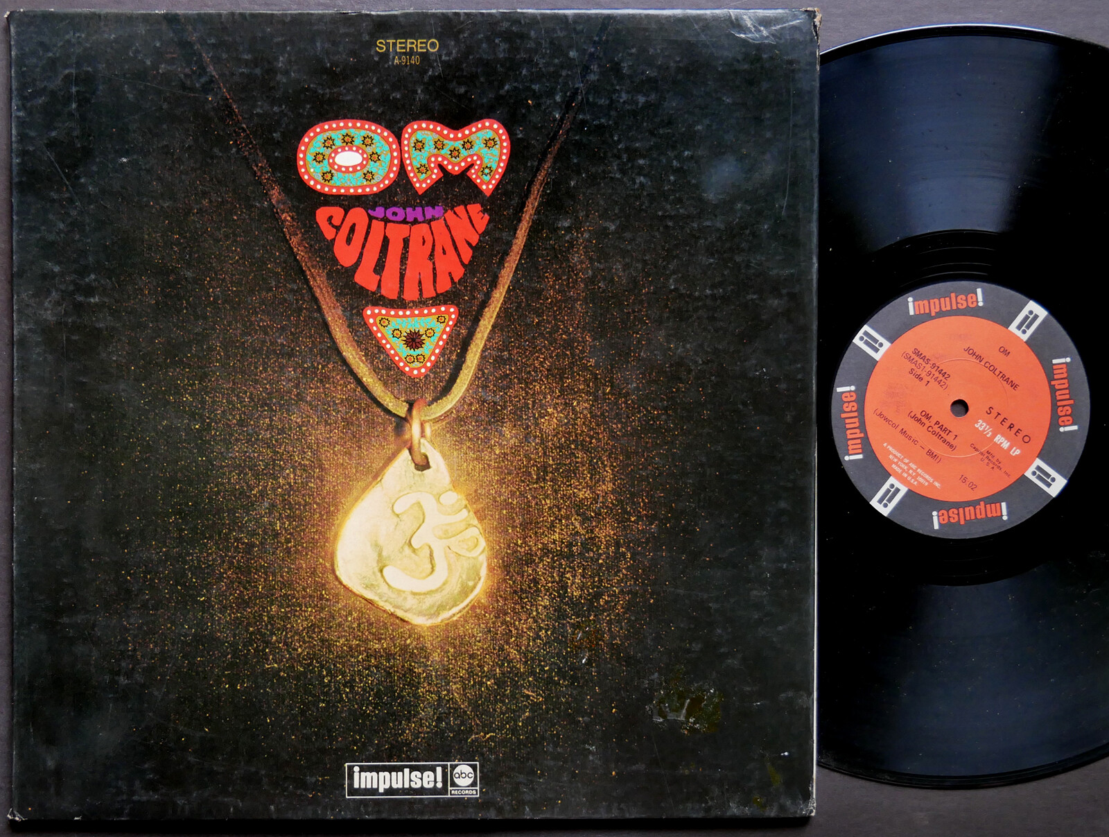 JOHN COLTRANE Om IMPULSE! SMAS-91442 Pharoah Sanders McCoy