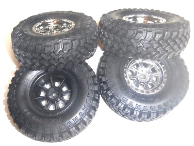 AXIAL SCX10 III Base Camp 1982 Chevy Rims and Tires