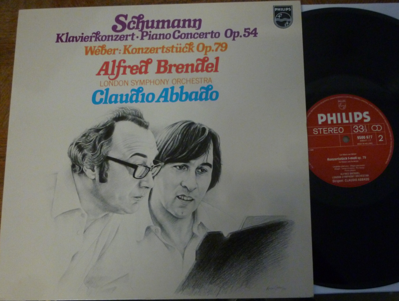 ALFRED BRENDEL - CLAUDIO ABBADO &frasl; SCHUMANN - WEBER &frasl; PHILIPS | eBay