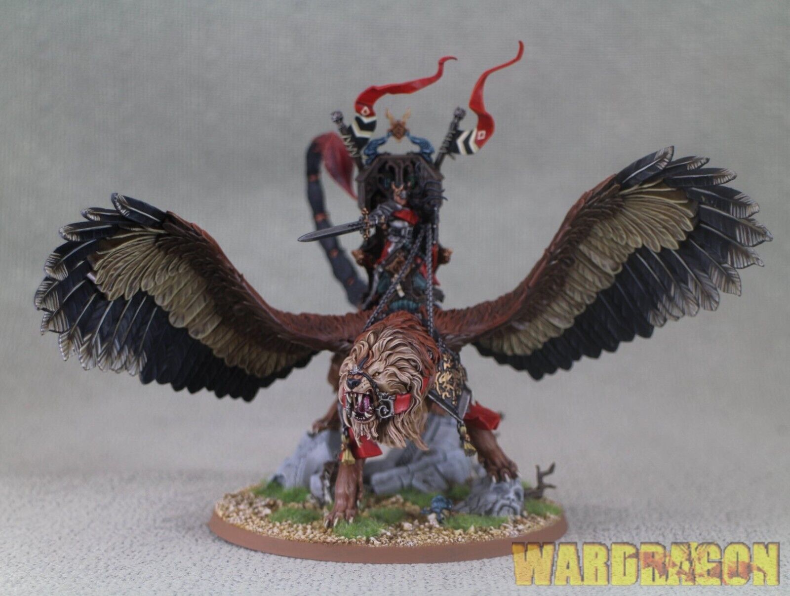 Warhammer AOS WDS painted CITIES OF SIGMAR Tahlia Vedra Lioness of the Parch t41 Warhammer AOS WDS painted CITIES OF SIGMAR Tahlia Vedra Lioness of the Parch t41